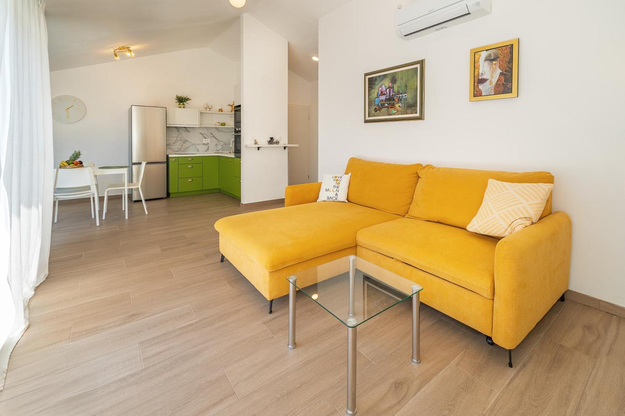 Poolside Apartments Anabella Baska  Bagian luar foto
