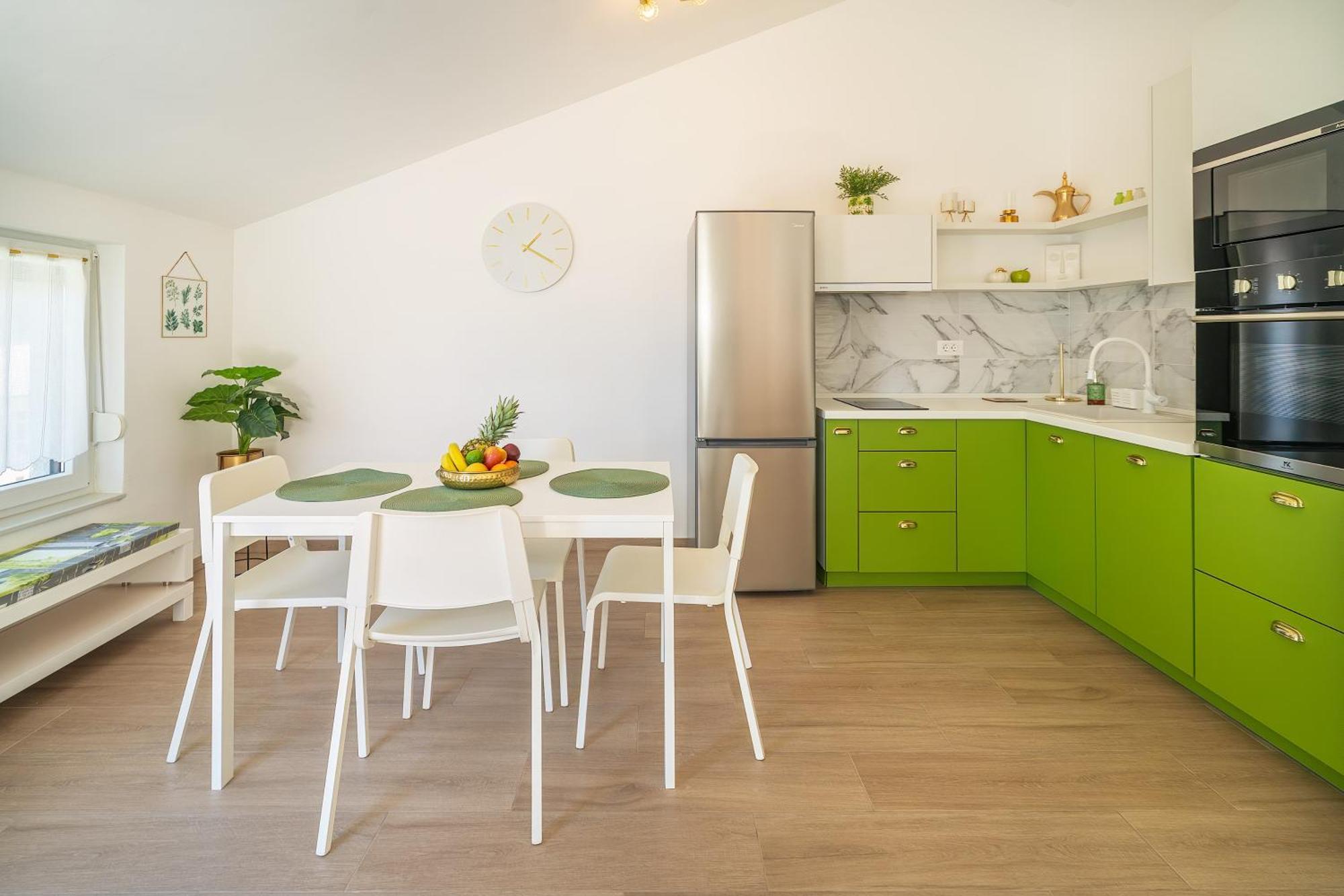 Poolside Apartments Anabella Baska  Bagian luar foto